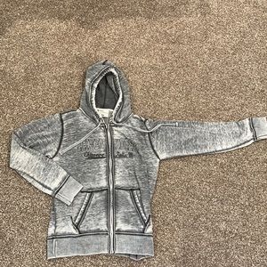 Leinenkugel Zip up. Medium. Gray